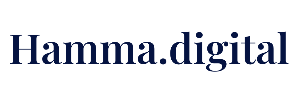 Hamma.digital logo (long) - Blue 1 